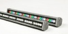 Линейный полноцветный светодиодный светильник IntiLINE  ILF48-1RGB50-120CH-130 RGBW50, на кронштейне