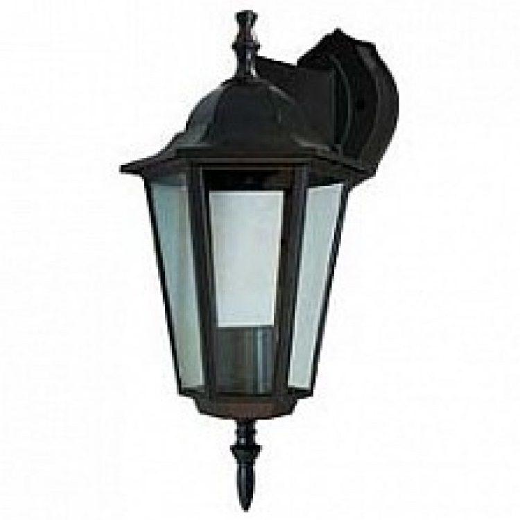 Светильник садово-парковый, 60W 230V E27 черный, 6102/PL6102