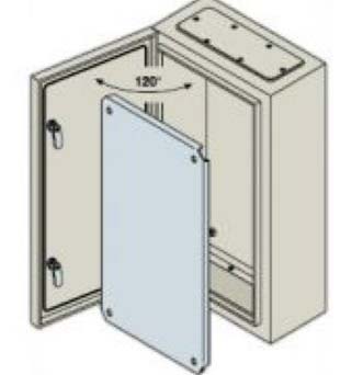 Монтажная плата, для бокса IP65, серии B 18 мод. MP-1