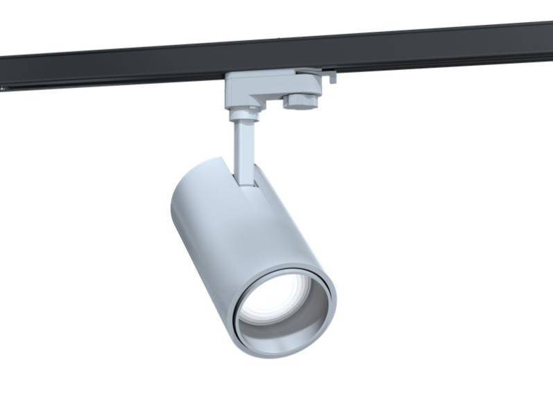 Светильник L-spot Fish/33/К15-Г60/5.0K/SH/220AC IP20 RAL 9003 бел. шинопровод (SH) LEDEL LSPT00034