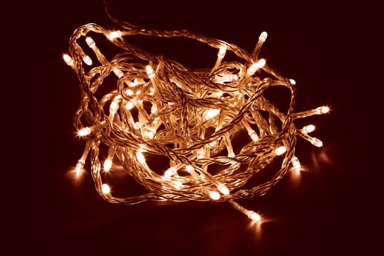 Гирлянда линейная теплая белая 9,4м, CL05