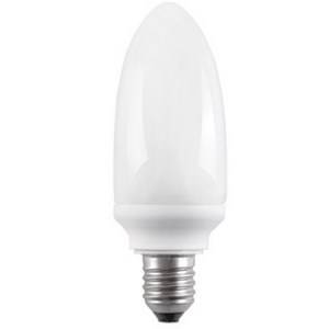 Лампа энергосберегающая E27 11W 2700K КЭЛ-C свеча ИЭК