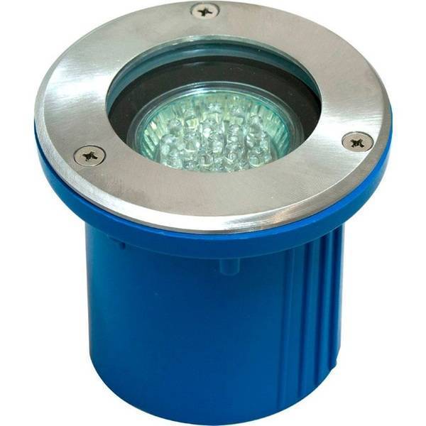 Светильник садово-парковый, 18LED 230V JCDR белый, 3732