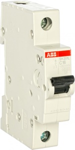 Выключатель автоматический модульный 1п C 16А 6кА SH201 C 16 ABB 2CDS211001R0164