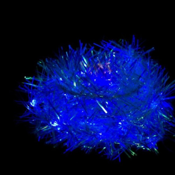 Гирлянда "Мишура", синий, CL40 Гирлянда "Мишура", синий, CL40