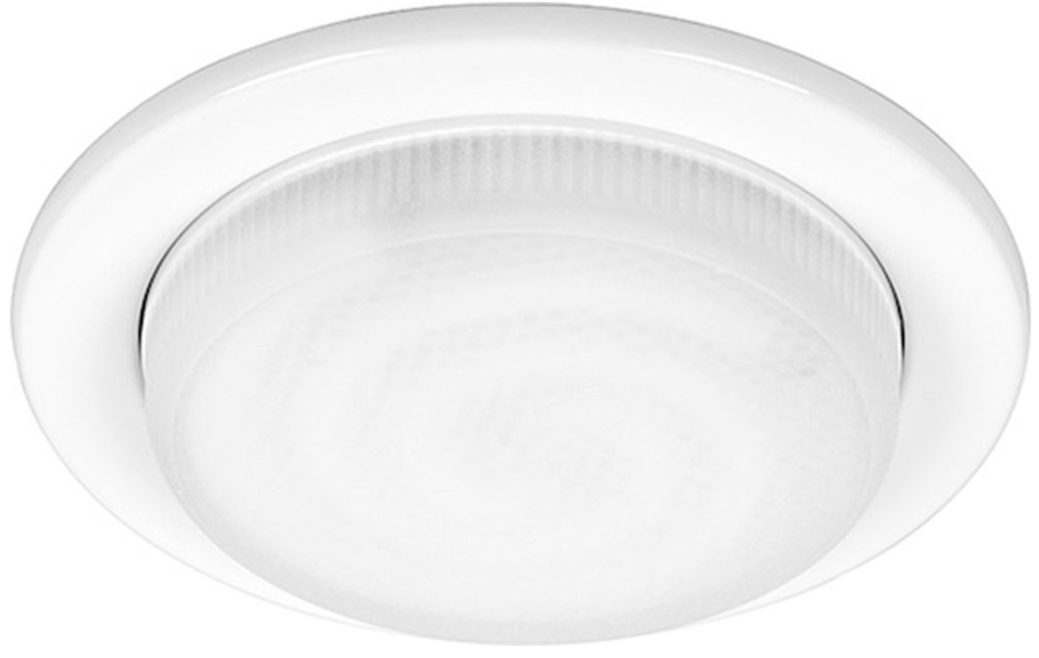 Светильник потолочный встраиваемый, 11W 230V GX53, белый без лампы, DL53