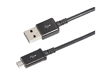 Кабель USB-micro USB/PVC/black/1m/REXANT