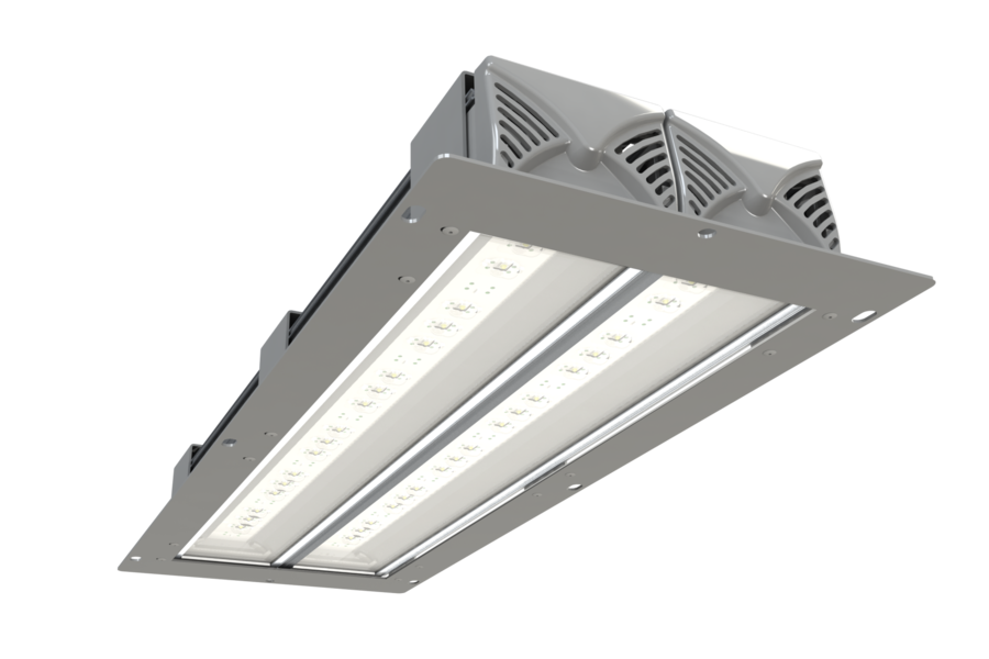 Светильник L-industry NEW АЗС 48/46/Г60/4.0K/01/IKII-42/220AC IP66 встраваемое LEDEL 512305406741400