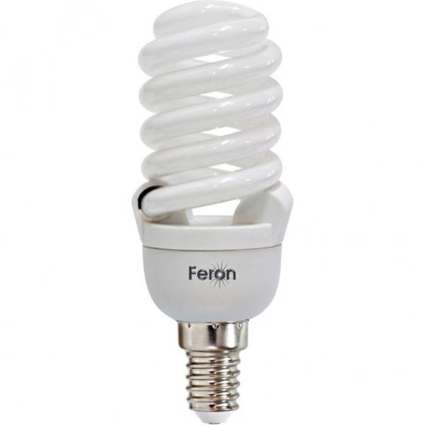 Лампа энергосберегающая E14 20W 2700К спираль ELT29 Feron