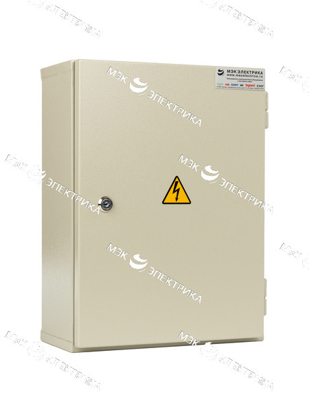 Щит с монтажной панелью ЩМП - 04 МЭК (400х300х155)IP65 (Металлокорпус)
