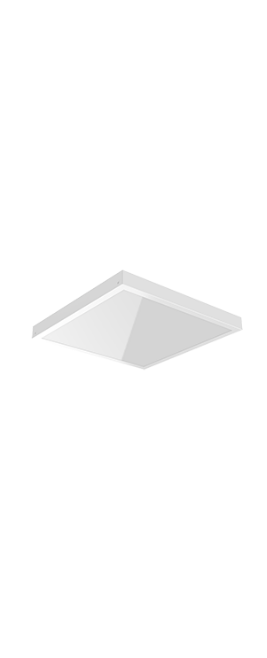 Светодиодный светильник "ВАРТОН" офисный встраиваемый отраженного света колотый лед 595*595*100мм 36 ВТ 3000К