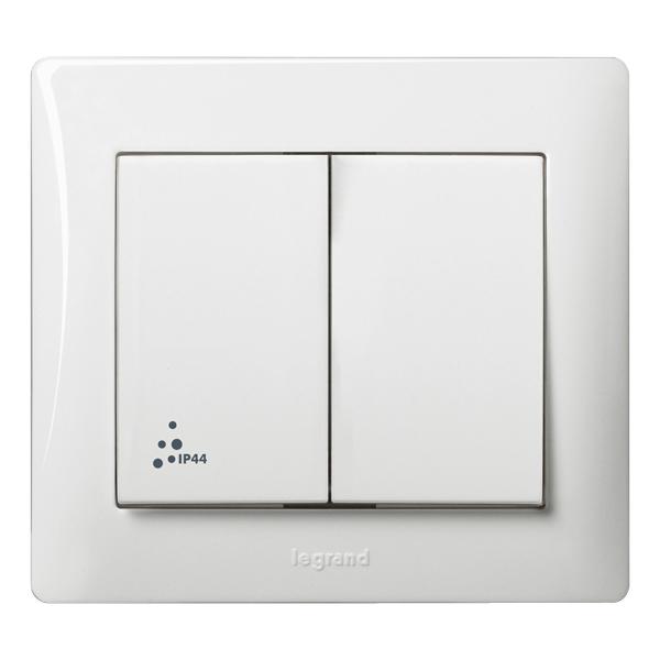 Legrand G Life Выкл. двоиной IP 44