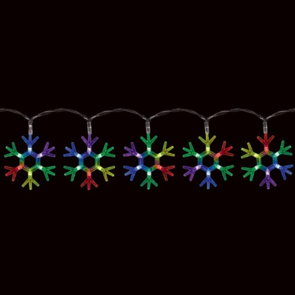 Гирлянда "Ледяные снежинки", CL58 Гирлянда "Ледяные снежинки", CL58