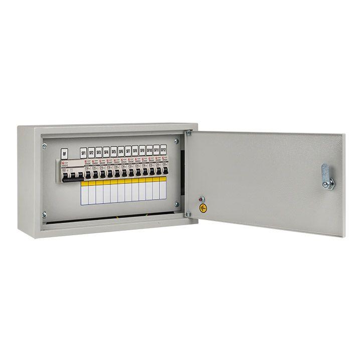 Щит осветительный ОЩВ с авт. выкл. 3п 1х63A 1п 12х16A EKF oshv-63-12