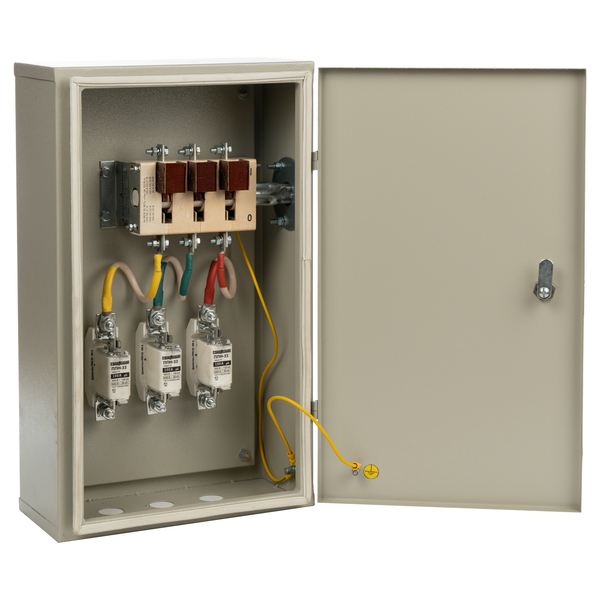 Ящик силовой с рубильником ЯВЗШ-31М-54 У2 с ПН-2 100А (PE) 4 штыря (500х300х170) IP65  Ящик силовой с рубильником ЯВЗШ-31М-54 У2 с ПН-2 100А (PE) 4 штыря (500х300х170) IP65