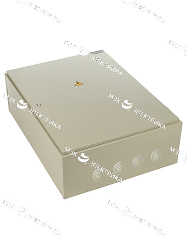 Щит с монтажной панелью ЩМП - 075 МЭК (800х600х260) IP65 (Металлокорпус)