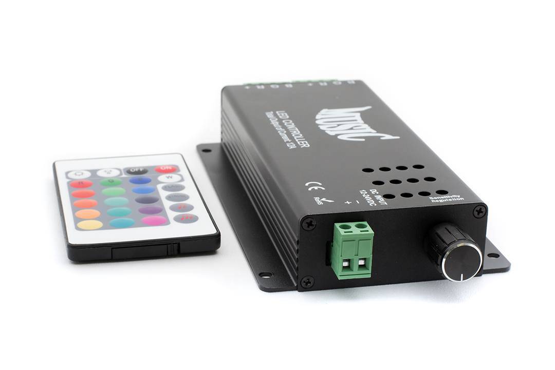 Контроллер для ленты IR-RGB-12A-music