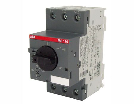 Мотор-автомат 6,3-10A MS116 ABB