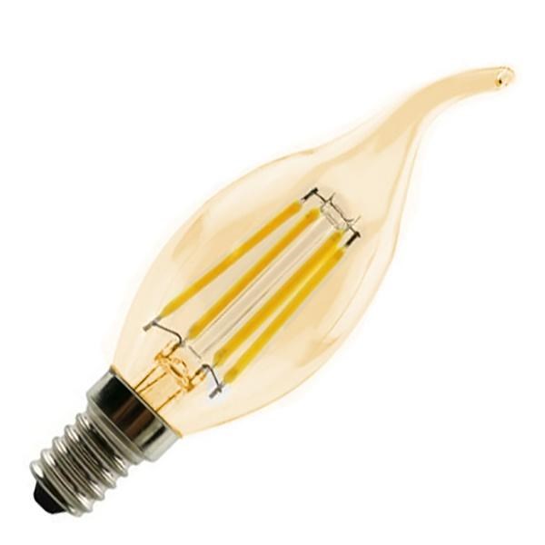 FL-LED Vintage CA35 6W E14 2200К 220V 600Лм 35*117 мм FOTON_LIGHTING - лампа свеча на ветру
