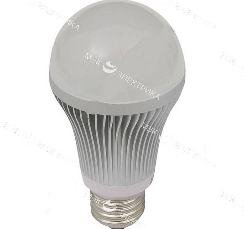 Лампа светодиодная E27- 6W-6100K FlexLED (шар)