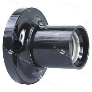 Патрон Е27 настен. накл. (карб.)