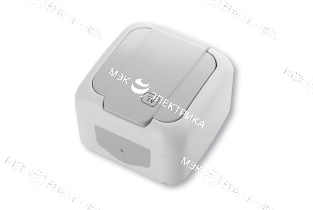 Розетка TV конечная с крышкой IP 54