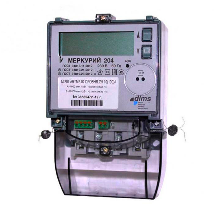 Электросчетчик Меркурий 204 ARTM-02 POB.G5