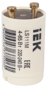 Стартер LS111M 4-65Вт 220-240В IEK LLD111-LS-65