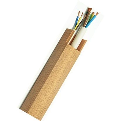 Кабель-канал ПВХ 16x16 (2м) Серия-"Орех светлый" (140 м)