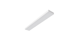 Светодиодный светильник "ВАРТОН" офисный встраиваемый/накладной 1195*180*50мм 50Вт 3000К с рассеивателем призма DALI