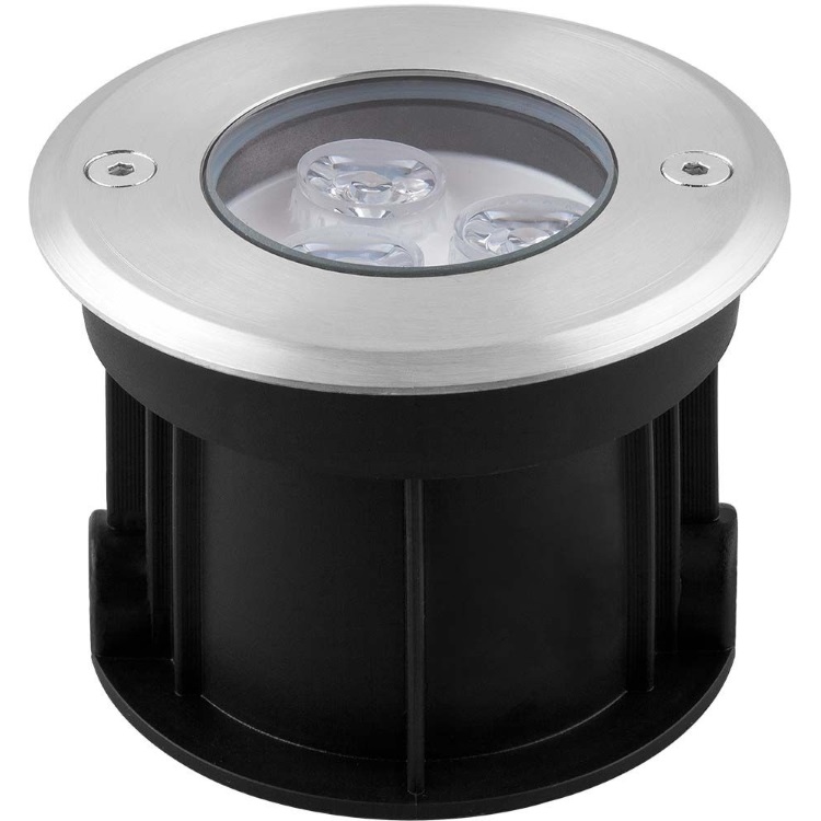 Светильник тротуарный, 6LED RGB, 6W,120*H90mm, IP 67, SP4112