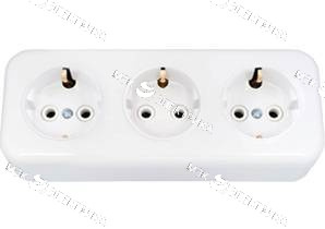 Евро.Розетка 3 с/з РА 16-243 Орша