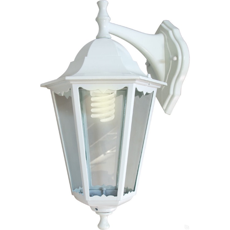 Светильник садово-парковый, 100W 230V E27 белый, 6202/PL6202