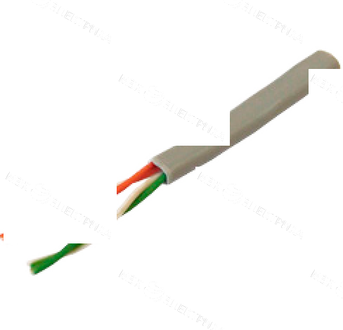 Кабель витая пара U/UTP кат.5E 2х2х24AWG медь (305м) сер. сер. (м) PROCONNECT 01-0027