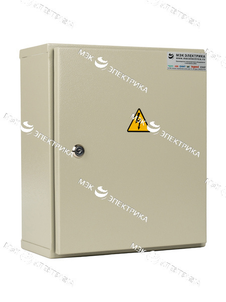 Щит с монтажной панелью ЩМП - 03 МЭК (350х300х155) IP65 (Металлокорпус)