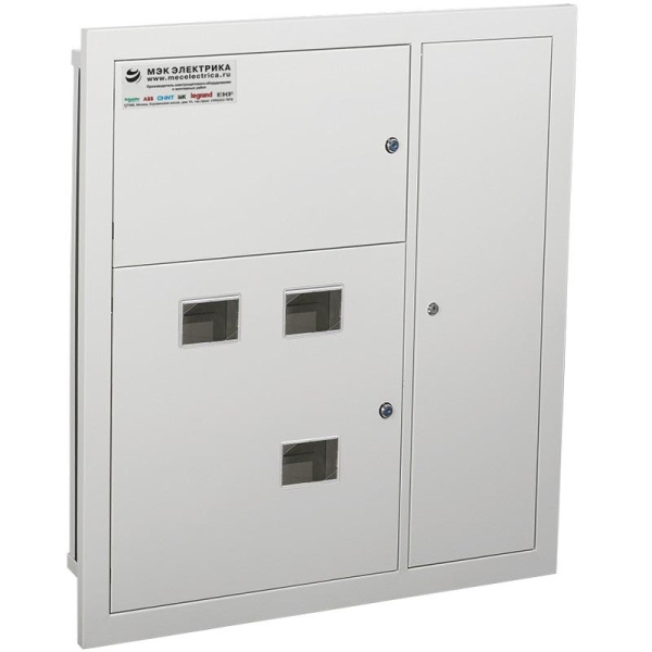ЩЭ-3-квартирный 1010x950x140 встраиваемый со слаботочныс отсеком ЩЭ-3-квартирный 1010x950x140 встраиваемый со слаботочныс отсеком