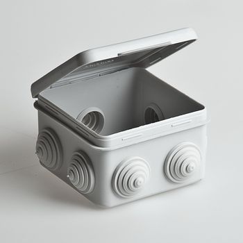 Кор.расп. о/пров. 75-75-40 6 герм.(IP-54) серая Кор.расп. о/пров. 75-75-40 6 герм.(IP-54) серая