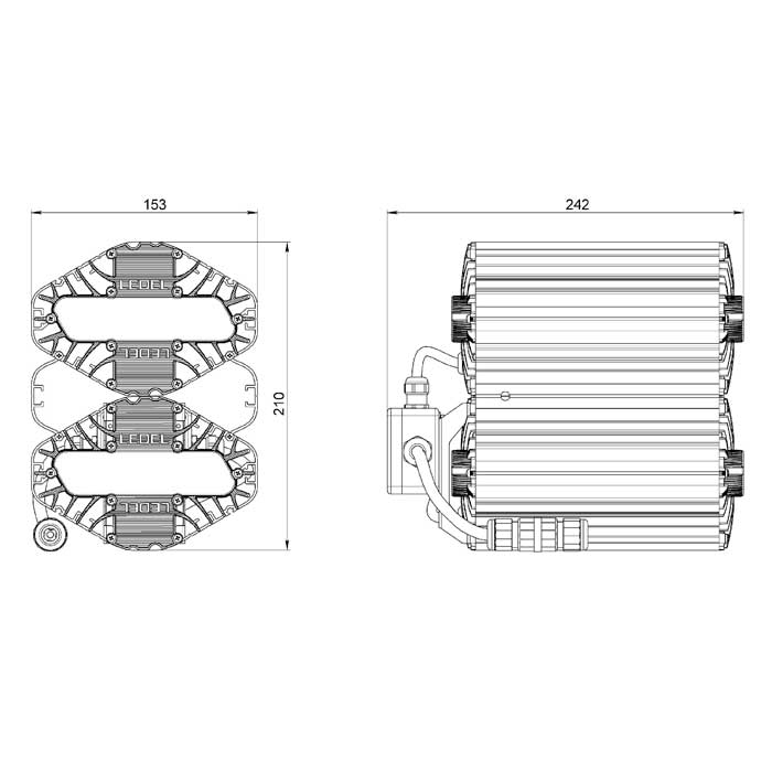 L-lego II 110/90/Д/5,0K/L210/01/IKIX-32/220AC IP66