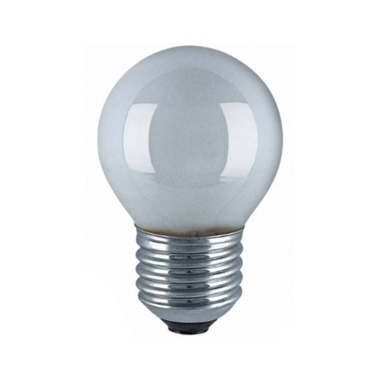 ЛОН Е-27 40 Вт шар матовый Selecta (М)(снят с производства)