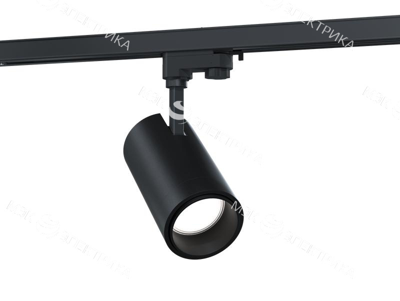 Светильник L-spot Fish/33/К15-Г60/5.0K/SH/220AC IP20 RAL 7038 сер. шинопровод (SH) LEDEL LSPT00002