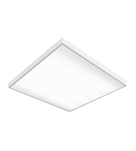 Светодиодный светильник "ВАРТОН" Премиум встраиваемый/накладной 595*595*50мм 36 ВТ 3950К аварийный автономный постоянного действия