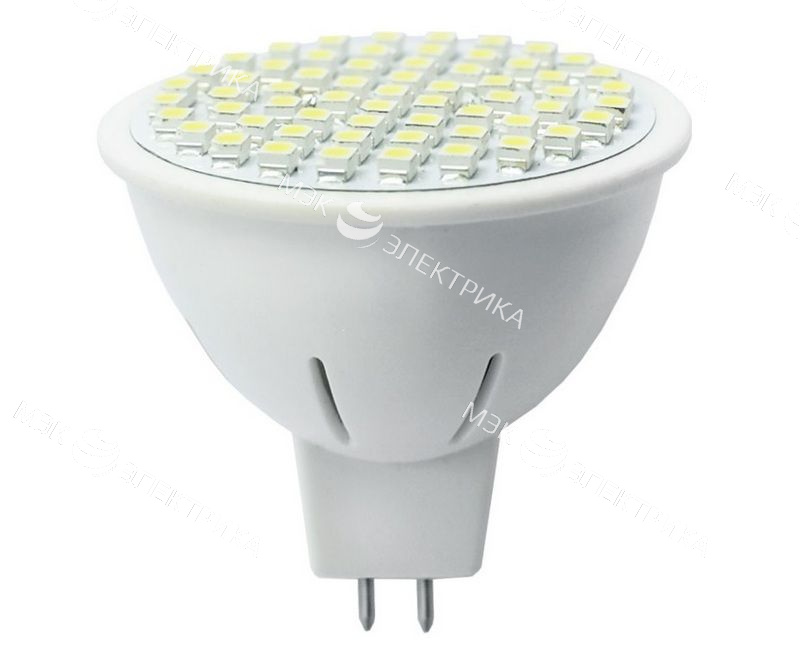Лампа светодиодная GU5.3- 3W-6500K-220V SMD.SH/120 Diodex