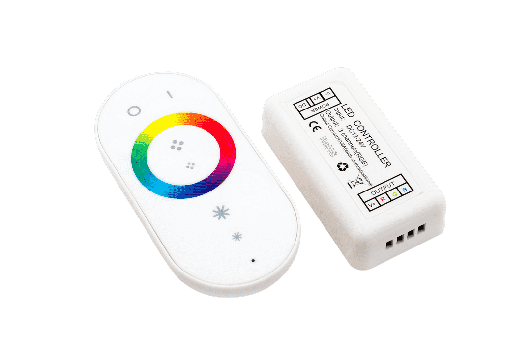 Контроллер для ленты RF-RGB-S-18A-WH2