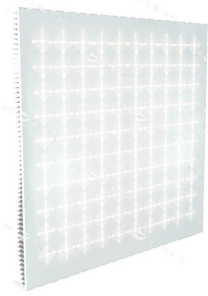 Светильник L-office 55/50/Д/4.0K/02/УК(v2)/220AC/Standart IP50 Em встраиваемое/накладное крепление L