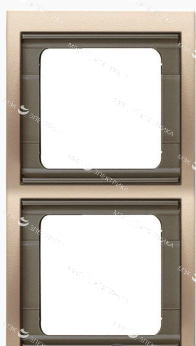 ABB NIE Olas Песочный Рамка 2-я гориз. 8472 AR