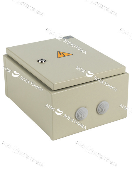 Щит с монтажной панелью ЩМП - 00 МЭК (270х210х140) IP65 (Металлокорпус)