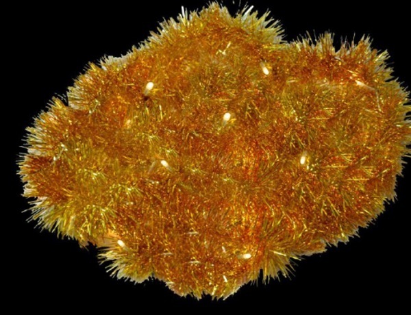 Гирлянда "Мишура золотая 2м" CL120 Гирлянда "Мишура золотая 2м" CL120