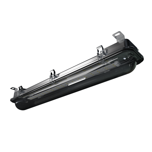 Светильник L-sub 25Вт/3250лм/диаграмма Д/4000К (CRI80)/прозр. рассеиватель/металл/накладное креплени