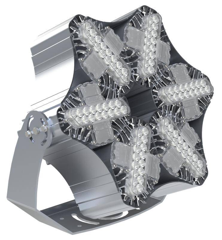 Светильник L-lego II 330 banner/242/Д/5.0K/01/L100/IKIX-66/220AC IP66 поворотное крепление LEDEL LII