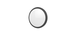 Светодиодный светильник "ВАРТОН" NERO FLEX IP65 300*85 мм 25Вт 4000К черный с рамкой половинка диммируемый по протоколу DALI